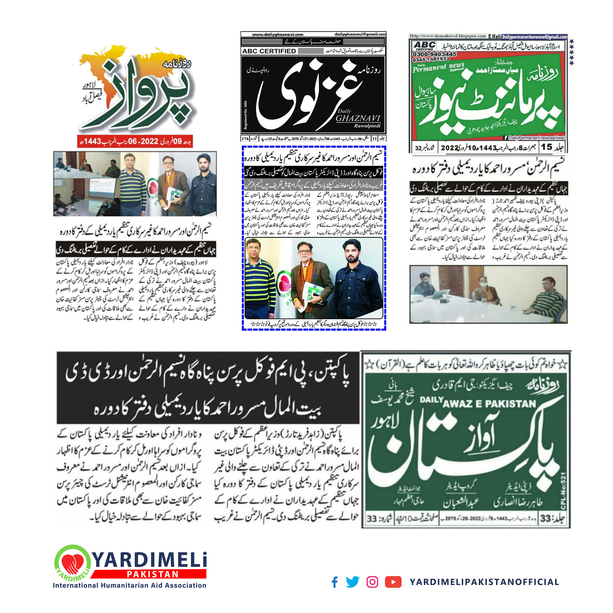 Yardimeli in News Papers